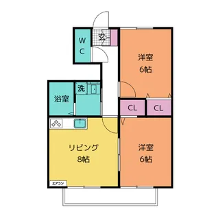 エルマーナFX【1階】の間取り
