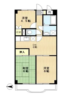 サンクレスト緑山【1階】の間取り
