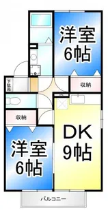 アドバンス21【1階】の間取り