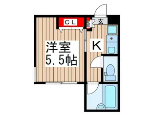 ハウスオ-タム【1階】の間取り