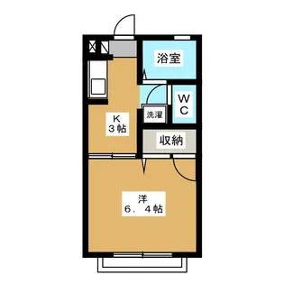 ラポール菊田台【1階】の間取り