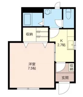 エムズ【1階】の間取り