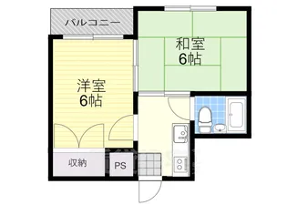 小西ビル【4階】の間取り