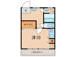 かぎ屋ビル【4階】の間取り