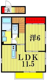 フルネージュ【2階】の間取り