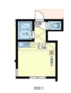 ユナイト山手六花荘(ユナイト山手エルシェイク)【2階】の間取り