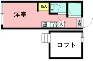アーバンプレイス高円寺前【2階】の間取り