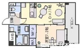 ヴォナローテ志免の杜【3階】の間取り