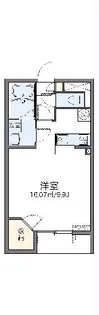 レオネクストウイング 片山【2階】の間取り