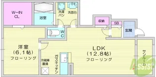 グレースヒルズ2【1階】の間取り