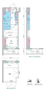 ガリシア中野新井薬師【2階】の間取り
