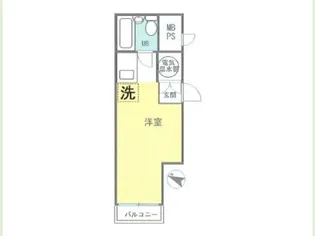 トーカン新宿第2キャステール【5階】の間取り
