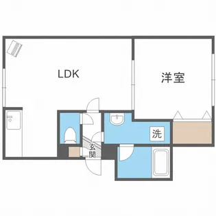 オカップN【3階】の間取り