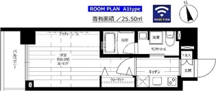 ステージグランデ上野【11階】の間取り