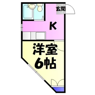 金澤ビル【4階】の間取り