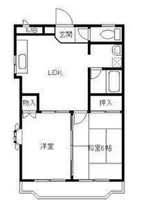 TOSI-KEN.01【1階】の間取り
