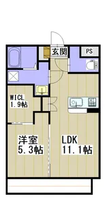 KINDYAZAWA【2階】の間取り