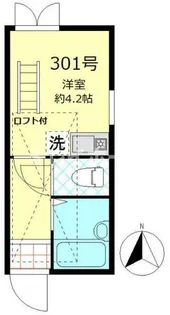 エスポワール羽田壱番館【3階】の間取り