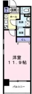 ティラヴェント中津【7階】の間取り