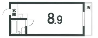 メゾン・ド・タンブール【1階】の間取り