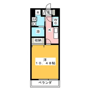 ヴィブレ コンフォール【2階】の間取り