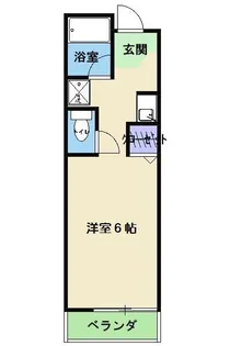 ヴェルドミール清和II【4階】の間取り