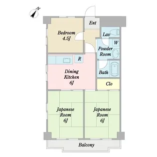 マンションタキザワ【2階】の間取り