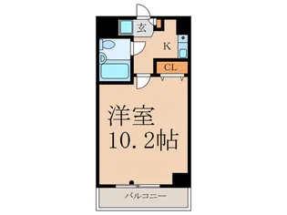 スカイコート武蔵関伊勢亀ビル【6階】の間取り