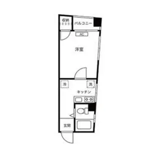 R006 OGIKUBO【5階】の間取り