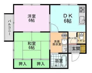 コーポC&M【2階】の間取り