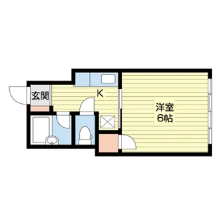 コーポ渡部【3階】の間取り