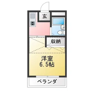 M&K【3階】の間取り