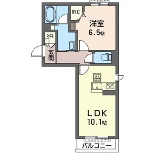 Refiant【1階】の間取り