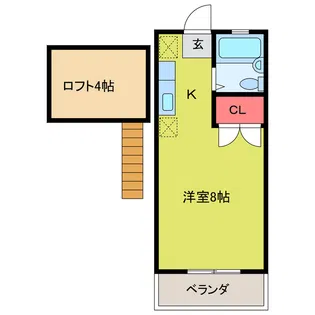 シティ・ウィンド【2階】の間取り