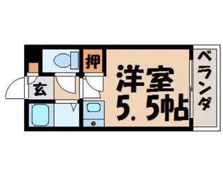 コーポNSR【2階】の間取り