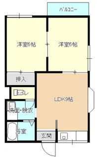 コーポホワイトハウス【2階】の間取り