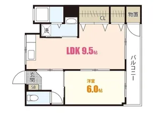 平岩ビル【3階】の間取り