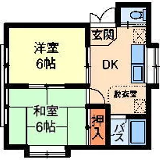 新潟県新潟市西区山田【アパート】の間取り