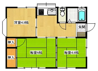 埼玉県本庄市児玉町金屋【一戸建】の間取り