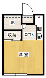 サイプレスヤマト雪谷【2階】の間取り