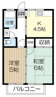 北上ハイツ【1階】の間取り