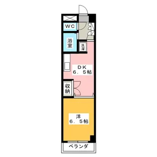 グロリアス本山【2階】の間取り