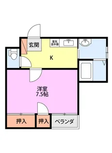 ノーブルハイムB【2階】の間取り