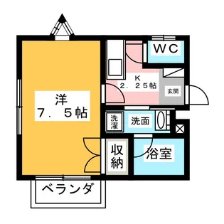 CRANE・TORTOISE(クレイントータス)【4階】の間取り