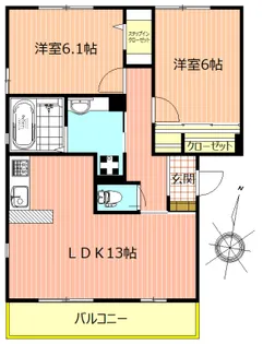 コルベイユ【3階】の間取り