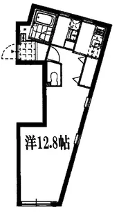 広尾フェリシタ【2階】の間取り