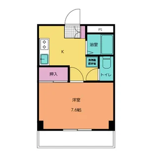 松本ノーサンマンション【1階】の間取り