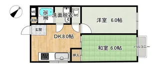 浅田ハウス【3階】の間取り