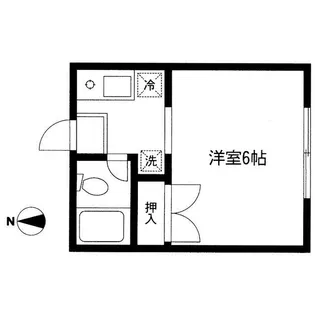 第二エムハウス【2階】の間取り