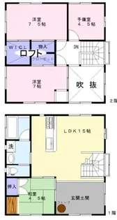 埼玉県さいたま市緑区大字中尾【一戸建】の間取り